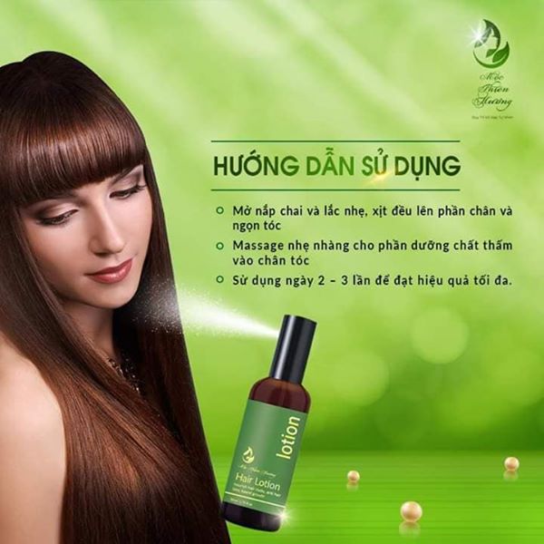 Xịt giúp ngăn rụng tóc, kích thích mọc tóc Hair Lotion Mộc Thiên Hương 50ml