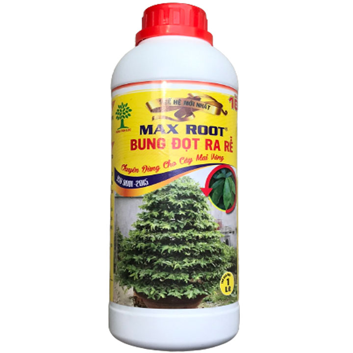 Max root Siêu bung đọt Kích rê phục hồi cây si chai 1lit