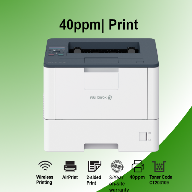 Máy in laser không dây Fuji Xerox P375DW (Duplex - Wifi) - Hàng Chính Hãng