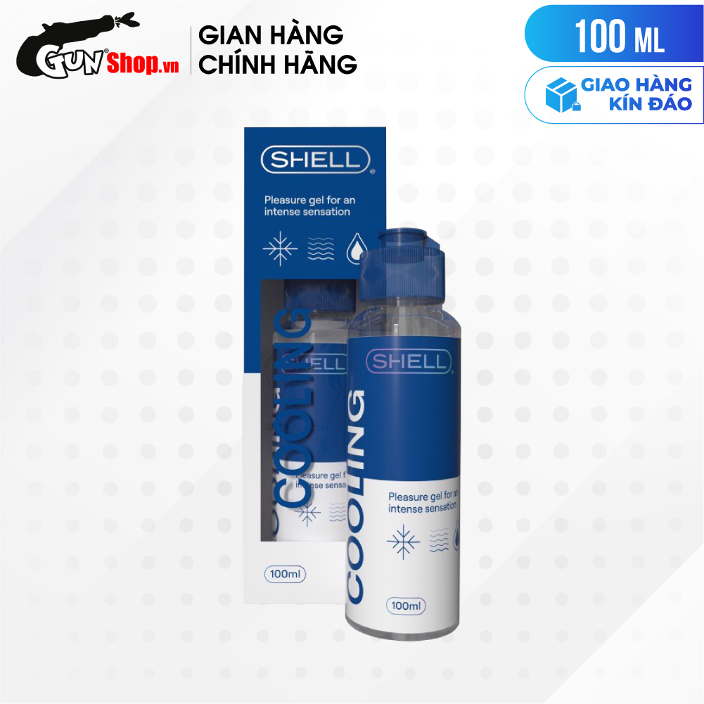 Gel bôi trơn mát lạnh Shell Cooling - Chai 100ml | GUNSHOP VIỆT NAM