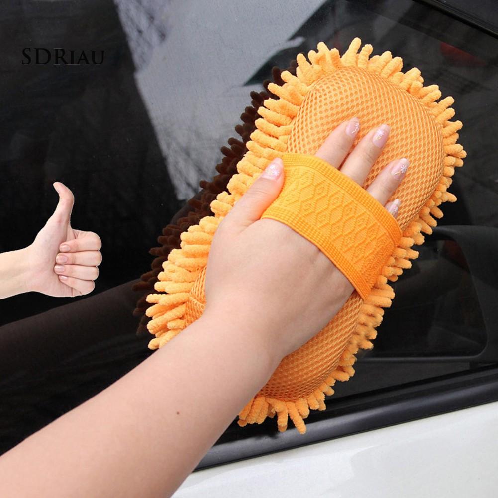 Bông mềm đeo tay vệ sinh lau chùi xe hơi tiện dụng chất lượng cao