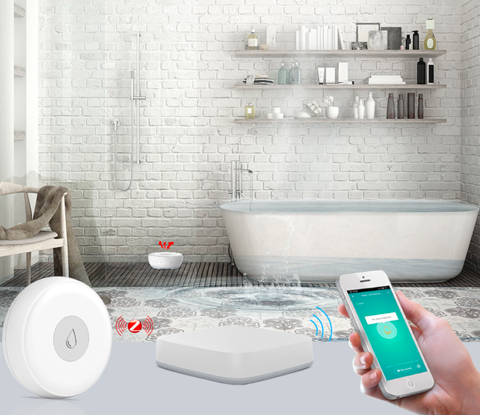 Cảm Biến Báo Động Rò Rỉ Nước Tràn Zigbee Tuya ZHS01