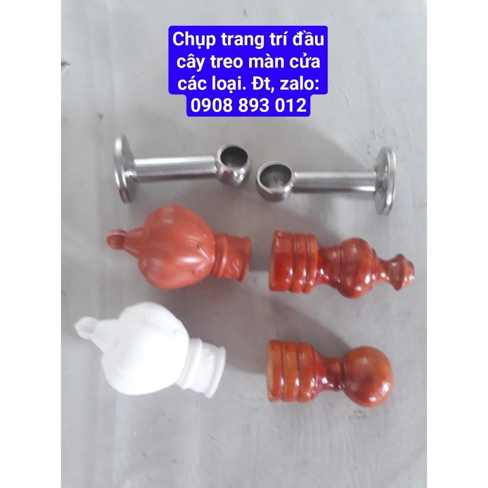 Chụp Trang Trí Đầu Thanh Treo Màn Cửa