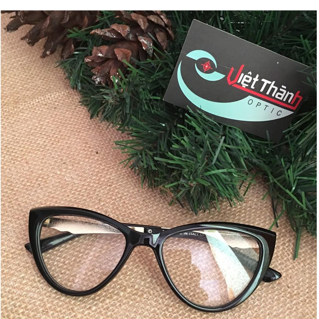 mắt Kính mắt mèo gọng kính giả cận cat eye viễn loạn tặng hộp kính xinh G905