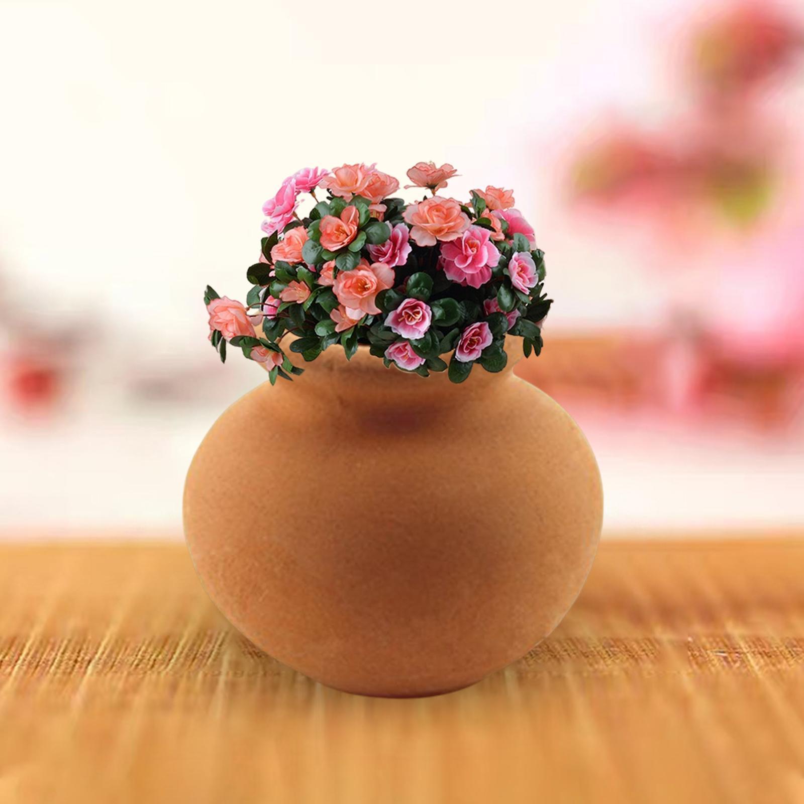 Dollhouse Accessories Miniature Tiny Clay Pots Without Plants DIY for Plants