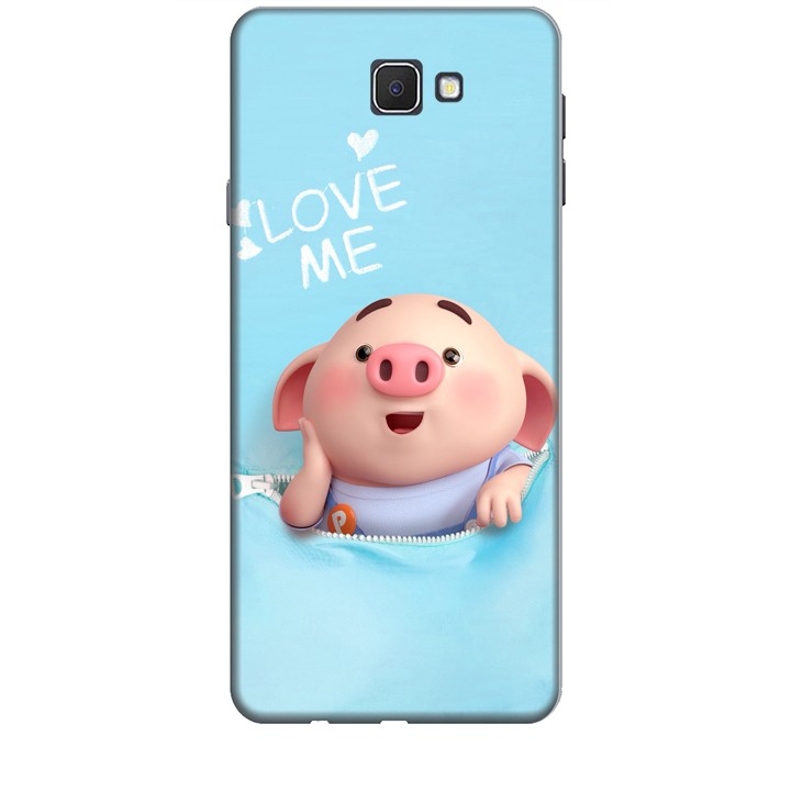 Ốp Lưng Dành Cho Điện Thoại  Samsung Galaxy J7 Prime Heo Tình Yêu