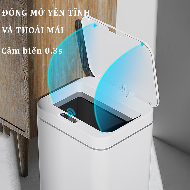 Thùng rác thông minh 3 chế độ siêu tiện dụng cho cuộc sống hiện đại - K1362