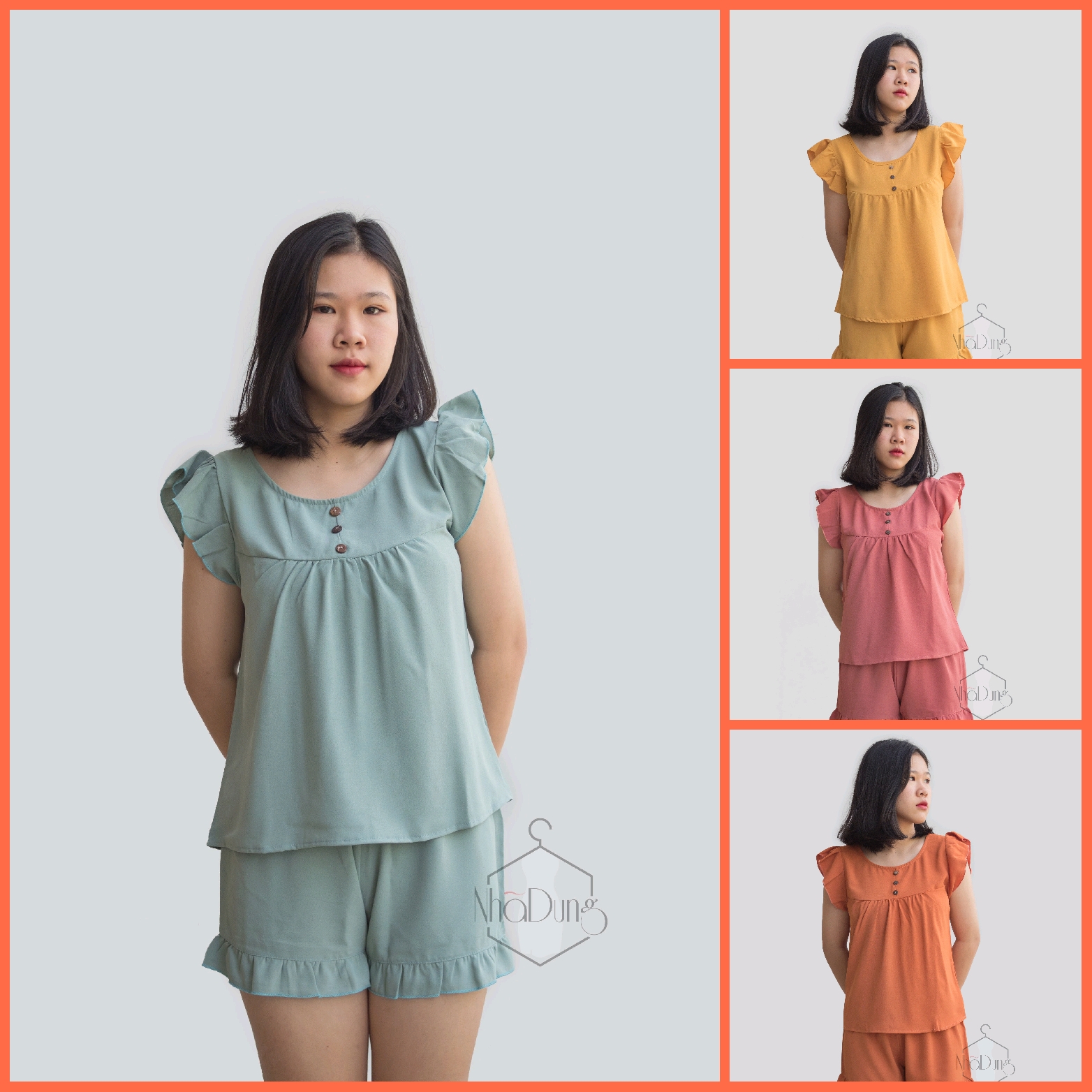 ĐỒ MẶC NHÀ ĐẸP BỘ CÁNH TIÊN QUẦN ĐÙI CỰC ĐÁNG YÊU VẢI ĐŨI KHÔNG NHẮN DƯỚI 62KGS BAO ĐỔI TRẢ NẾU SẢN PHẨM LỖI