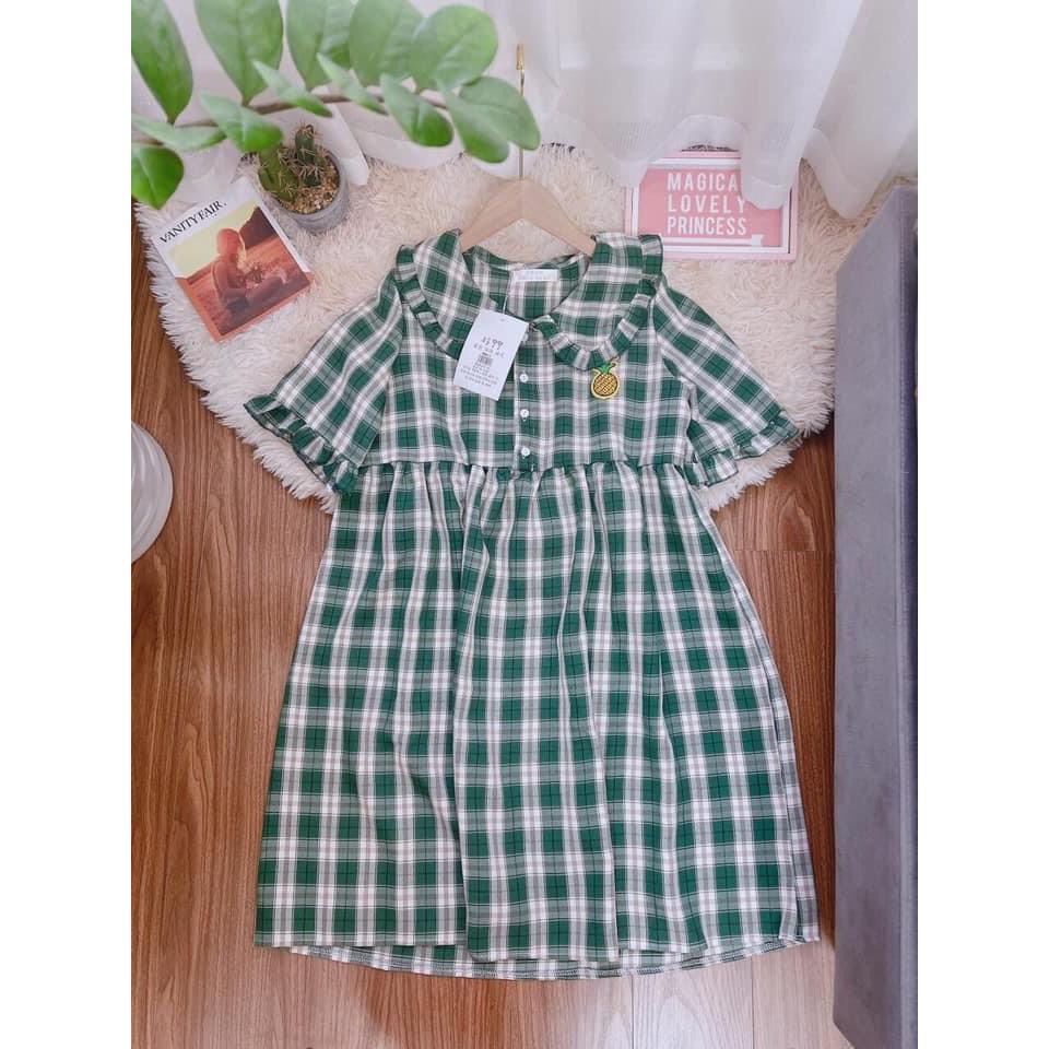 Váy bầu xinh dáng suông babydoll thời trang kẻ sọc mùa hè freesize 40-65kg đầm bầu công sở