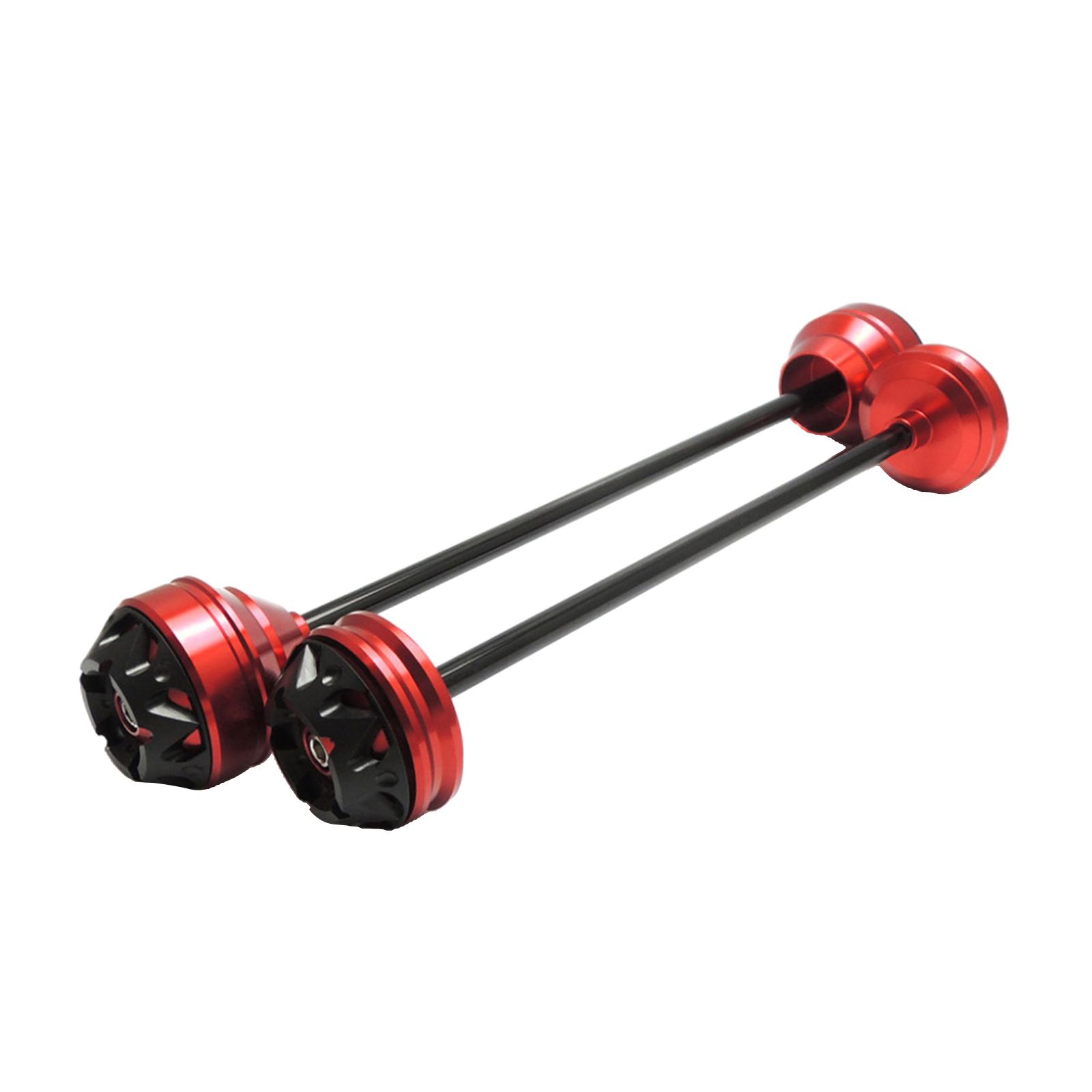 Motorcycle Front & Rear Wheel Fork Axle Sliders Cap Crash Protector for Yamaha MT-09 2014-2016 FZ-09 2014-2016