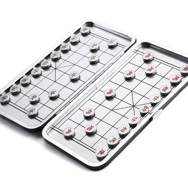 Bàn Cờ Tướng Mini Nam Châm 2 Mặt Tiện Ích