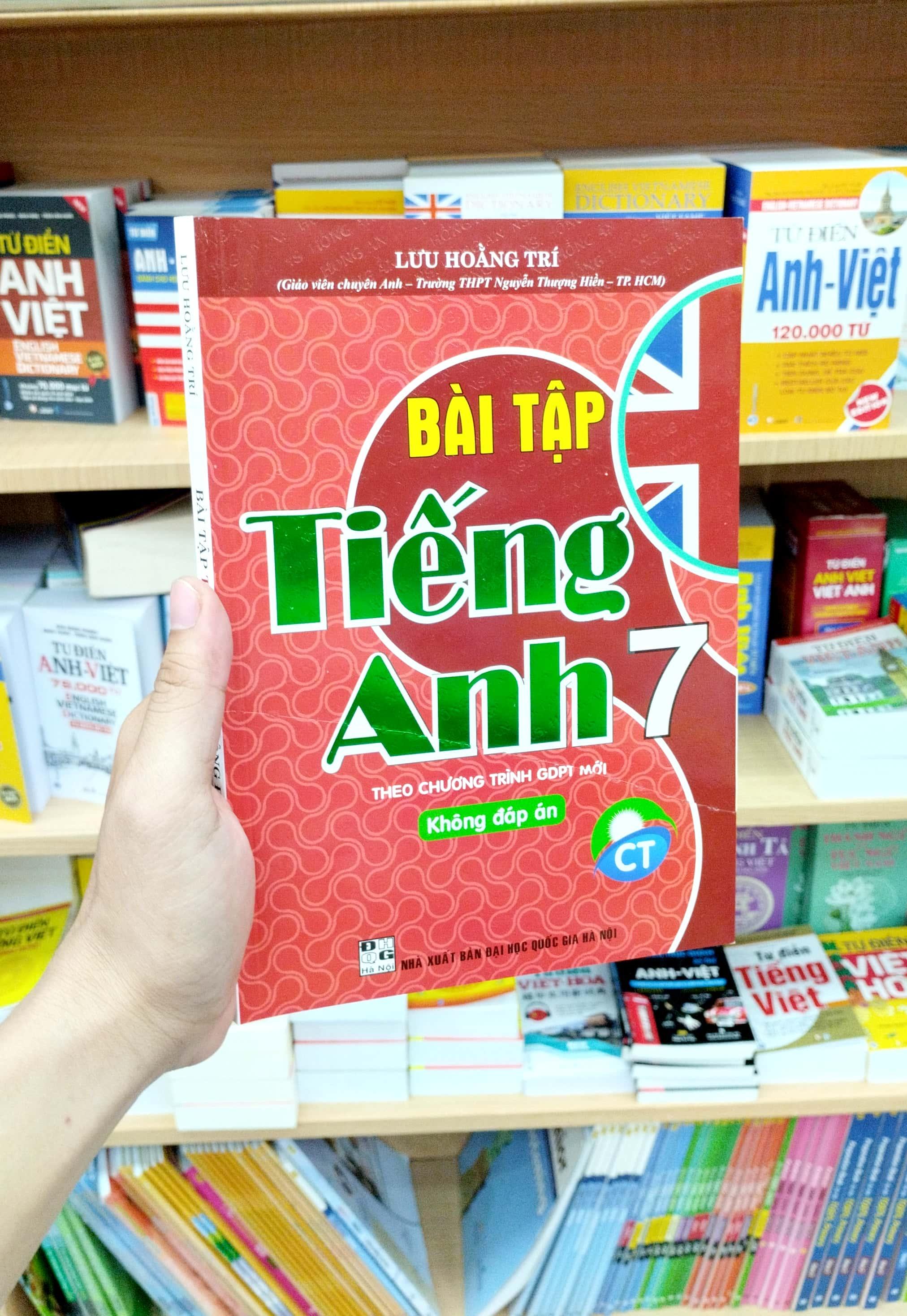 Bài Tập Tiếng Anh 7 - Không Đáp Án