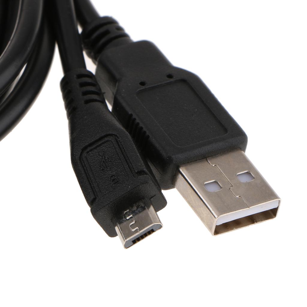 USB Data Cable for Sony PS4 Slim/Pro Power Charging Cord High Speed Lead Extra Length 1.8m/6ft