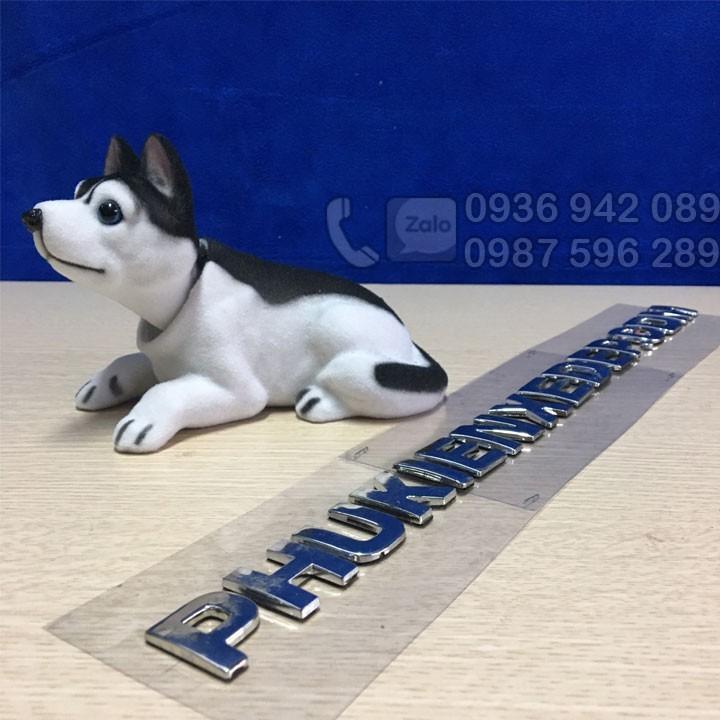 Chó Husky lắc lư dành cho xe hơi