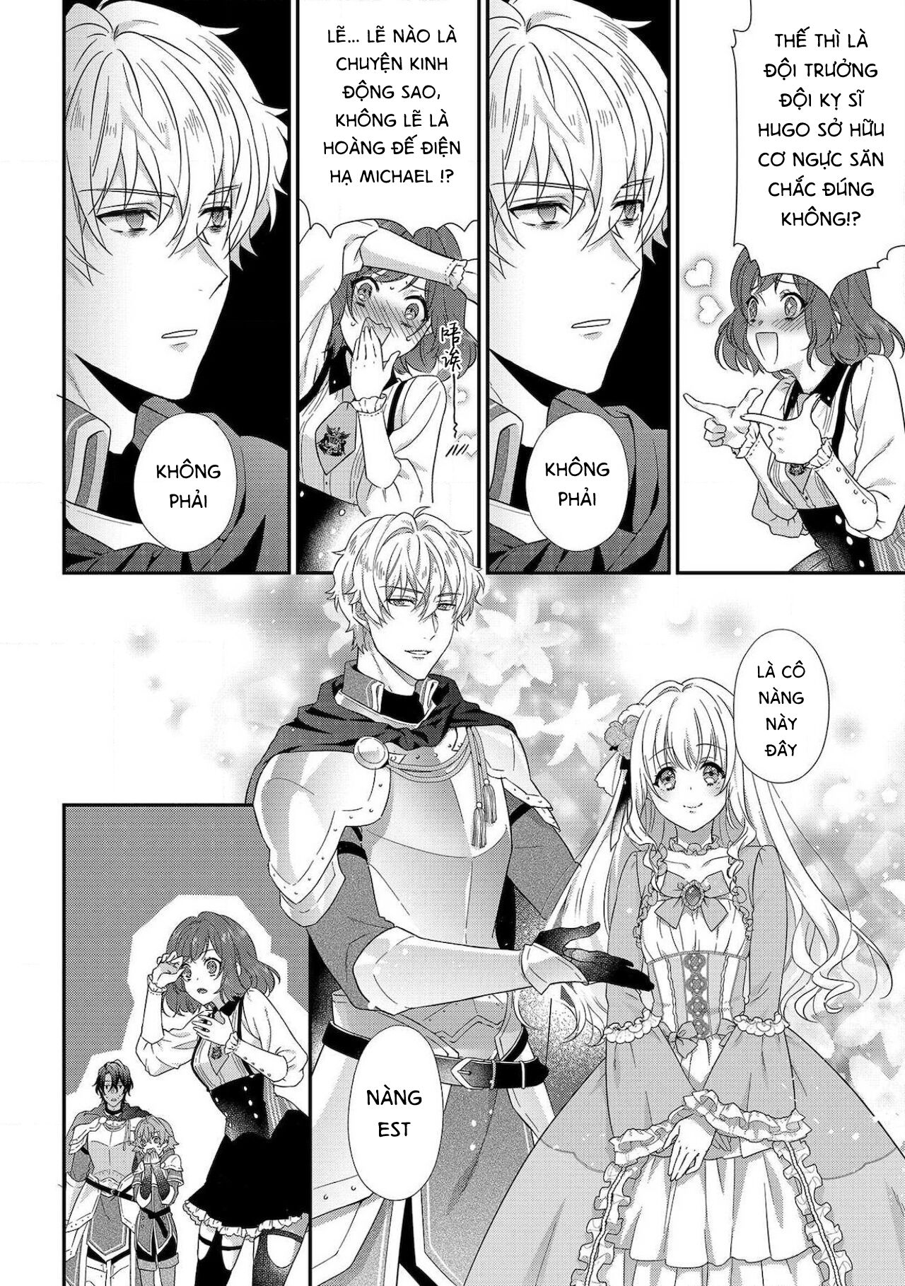 cô gái trinh trắng và quái thú chapter 1.1 13