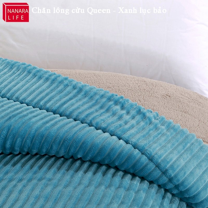 Chăn lông cừu QUEEN Nanara Life Nhật Bản- Nhập khẩu chính hãng