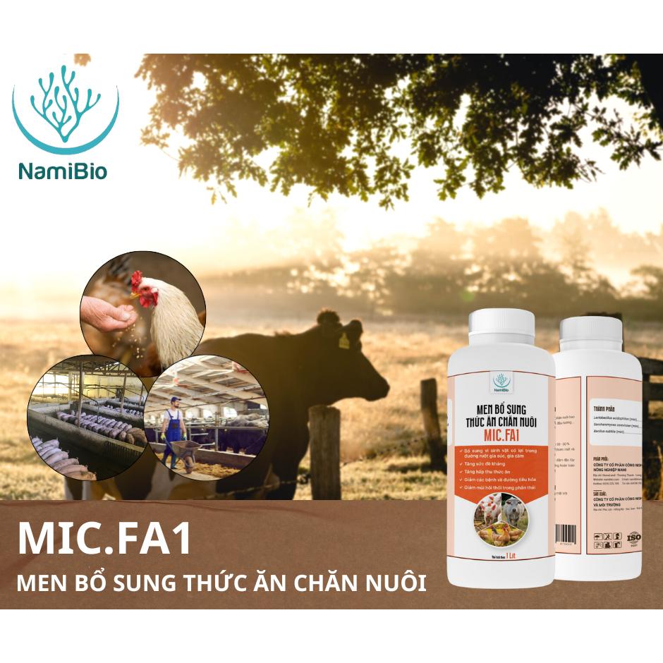 Men vi sinh bổ sung thức ăn chăn nuôi MIC.AT 1kg