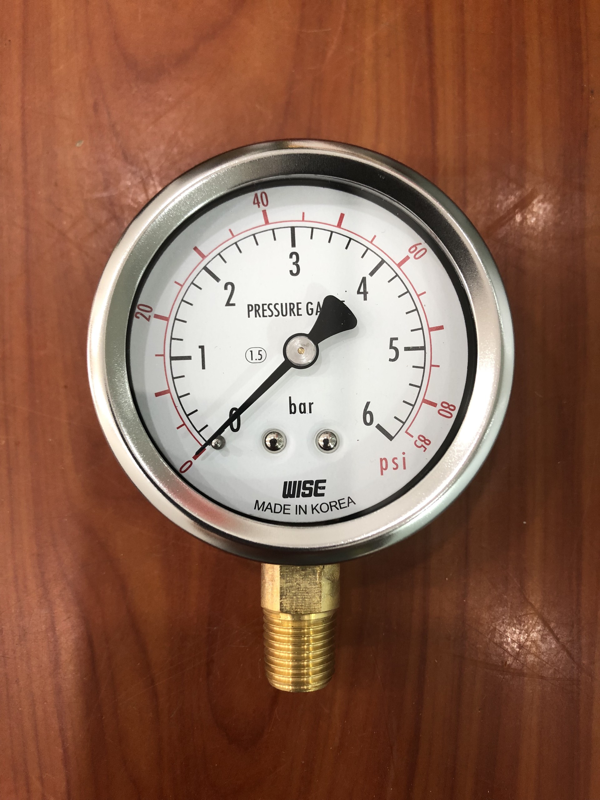 Dụng cụ đo áp suất P254-063A 10bar/psi