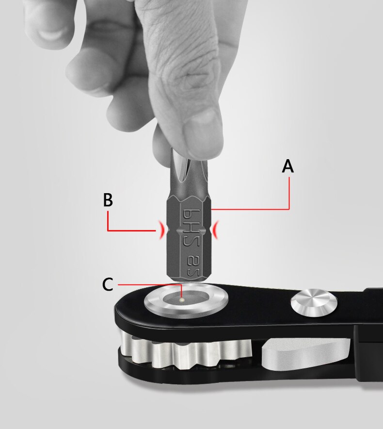 Bộ Tua vít ratchet 10 trong 1 LAOA LA615010 chuyên dụng, thiết kế đảo ngược (phù hợp cho không gian chật hẹp), hàng chính hãng