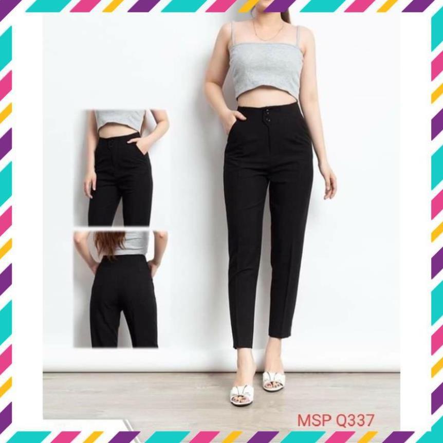 Quần B316 baggy 2 khuy lệch, chất vải cao cấp, quần tây âu công sở form dáng đẹp, chuẩn từng đường kim mũi chỉ