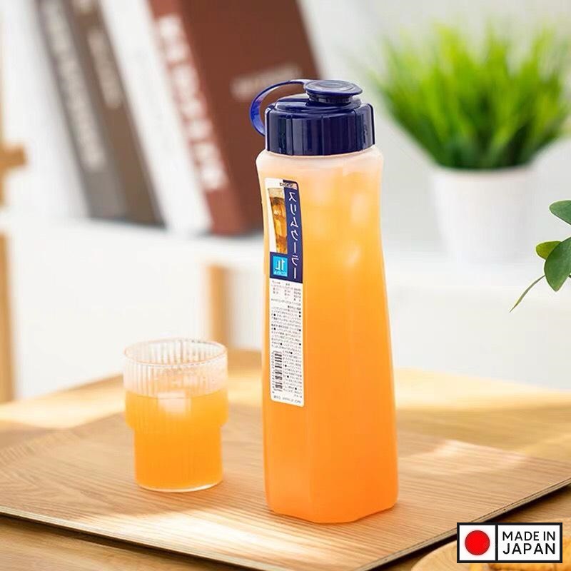 Bình nước du lịch Slim Cooler 1.0L - Hàng nội địa Nhật Bản nhập khẩu chính hãng