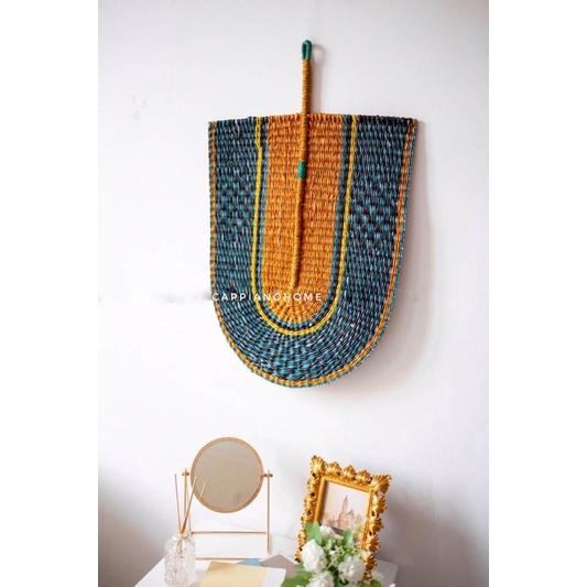 Quạt Decor treo tường màu sắc - Trang trí nhà cửa