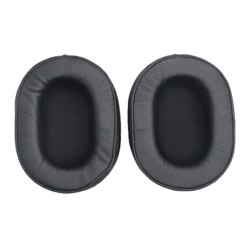Ear Pads Cushions Covers Replacement for Audio-Technica SR5 SR5BT Black