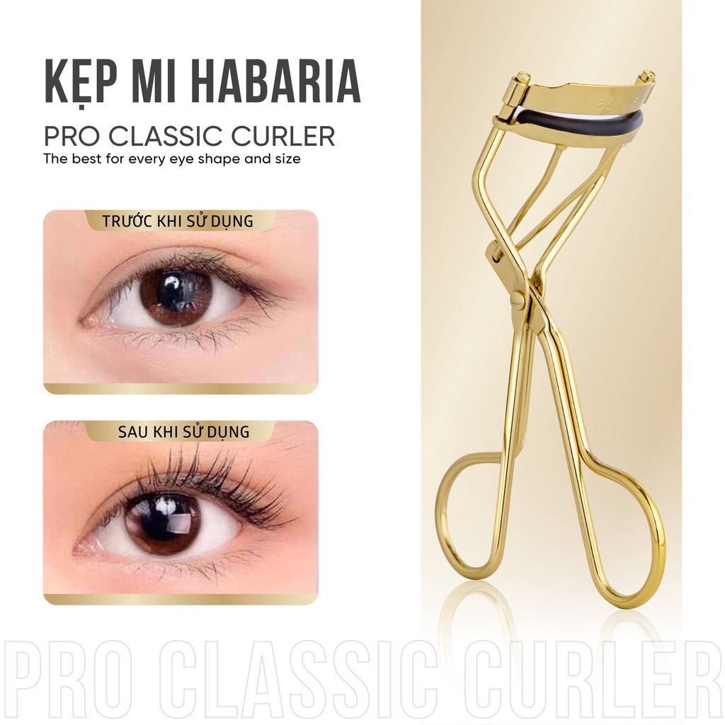Kẹp bấm mi Habaria Pro Classic Curler