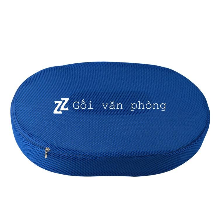 Đệm Ngồi Cao Su Non Chuyên Dụng Cho Người Bệnh Trĩ ZURI PILLOW - LM500, Gối Lót Ghế Cho Người Đau Xương Cụt
