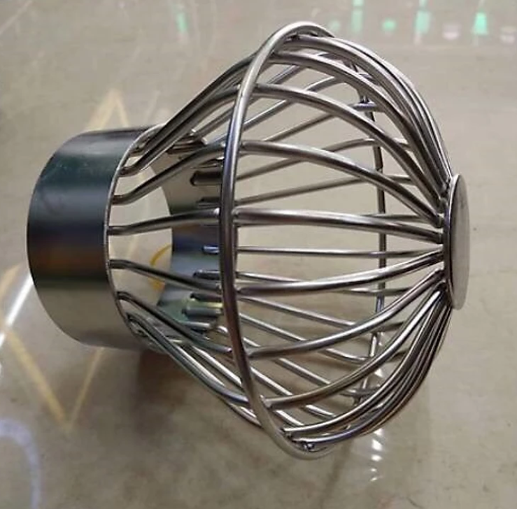 Cầu lưới KG57 chắn rác lá cây sân thượng inox304 đúc dày cao cấp, thoát nước mưa nhanh ống 60,90,114mm - Hàng chính hãng