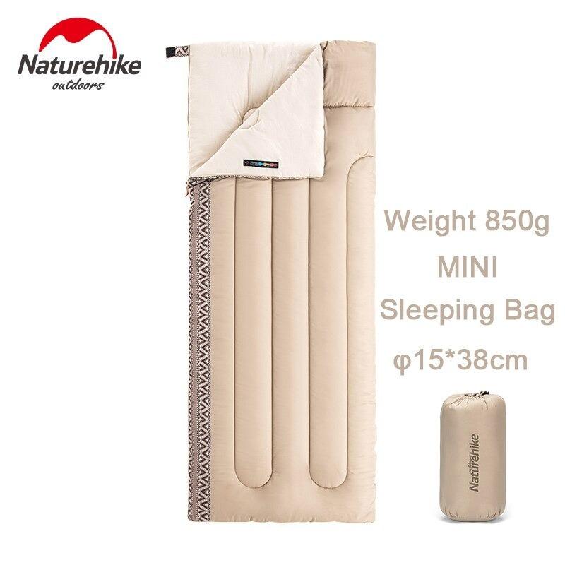 Túi ngủ cotton siêu nhẹ giữ ấm L150 Naturehike NH20MSD05