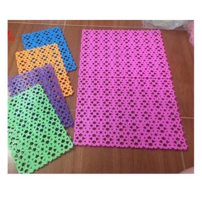 Tấm lót sàn chuồng chó, mèo bằng nhựa nhiều màu bằng nhựa PVC