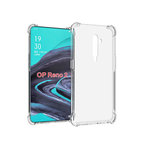 Ốp lưng Silicon dẻo trong, suốt chống sốc cho Oppo Reno 2