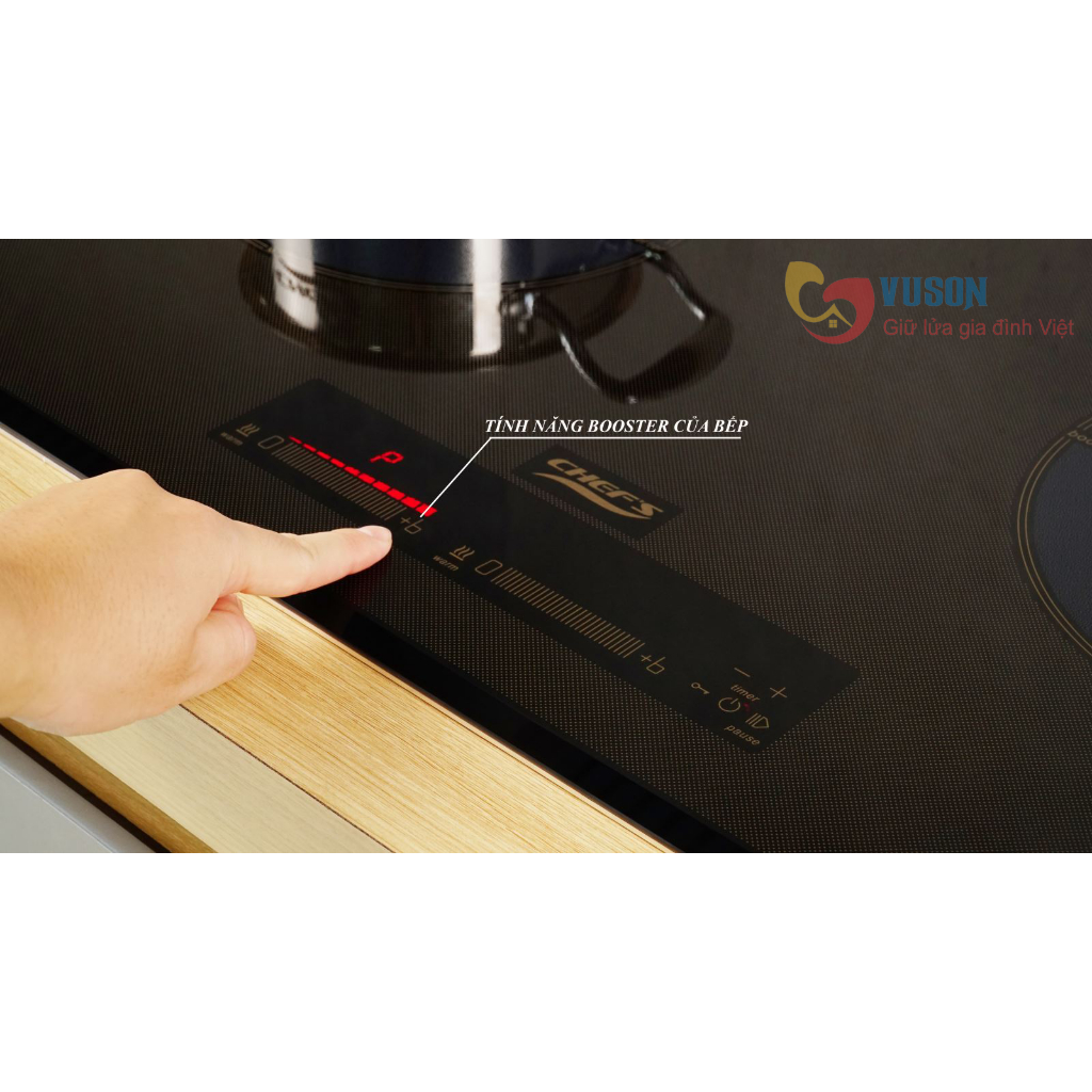 Bếp từ Chef's EH-DIH888S - Hàng Chính Hãng