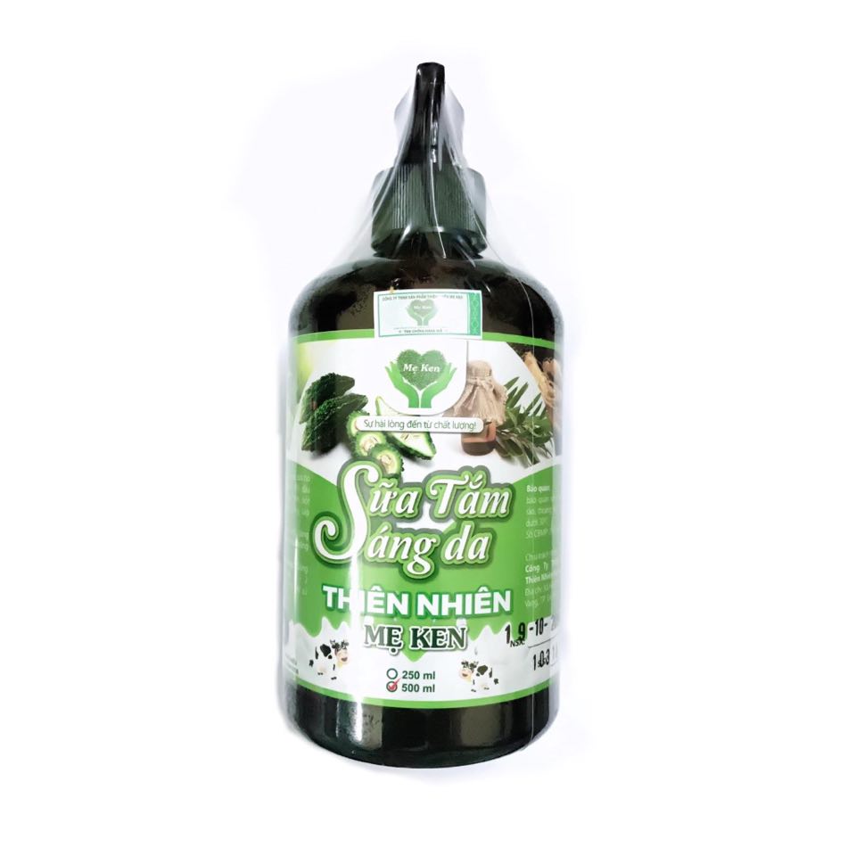 SỮA TẮM SÁNG DA THIÊN NHIÊN MẸ KEN- Chai 500ML