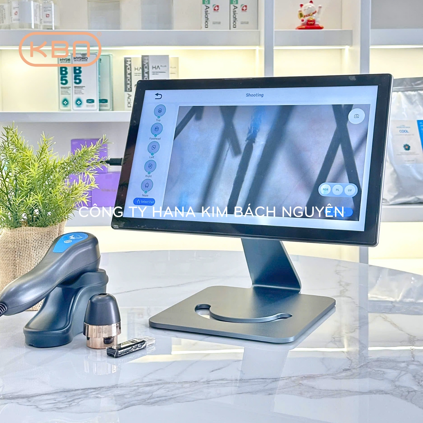 Máy phân tích da đầu và tóc AI Smart Chính Hãng