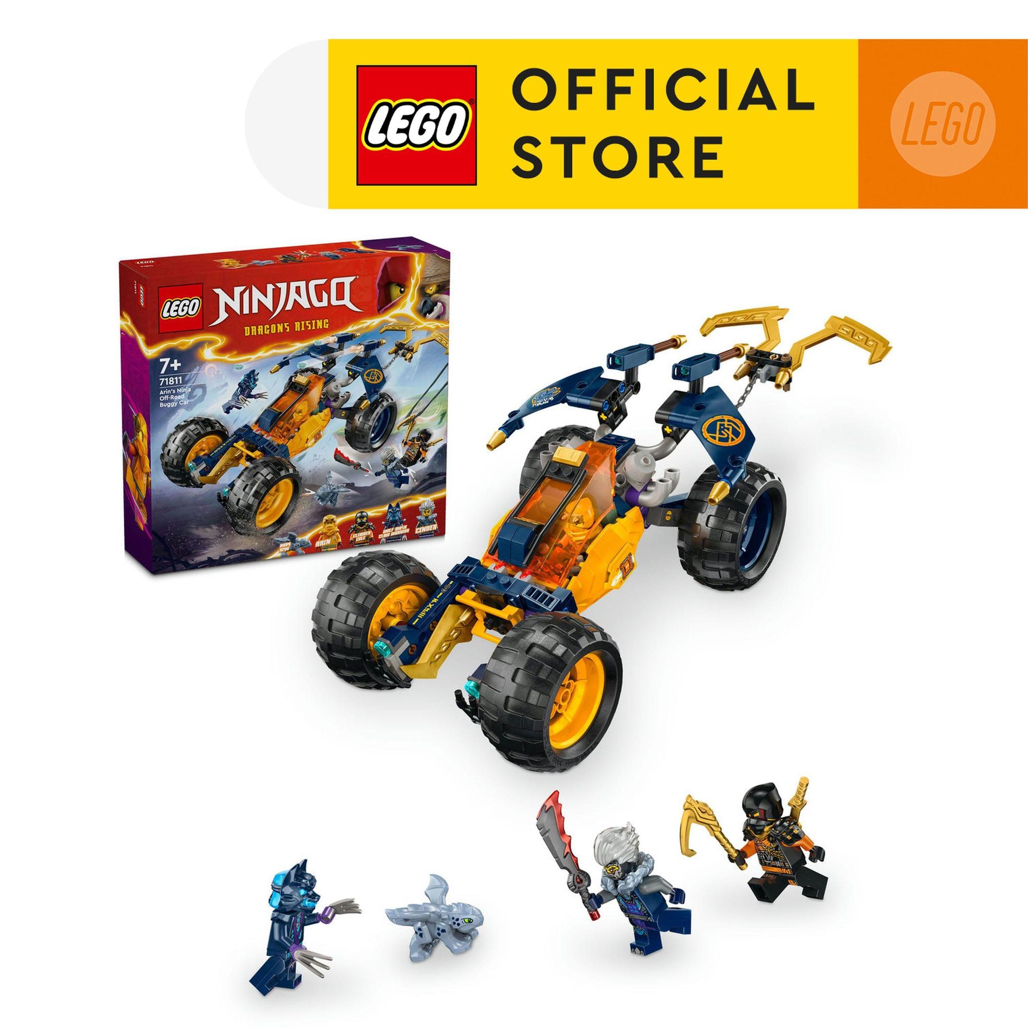 LEGO NINJAGO 71811 Đồ chơi lắp ráp Chiến xe địa hình của Arin (267 Chi Tiết)