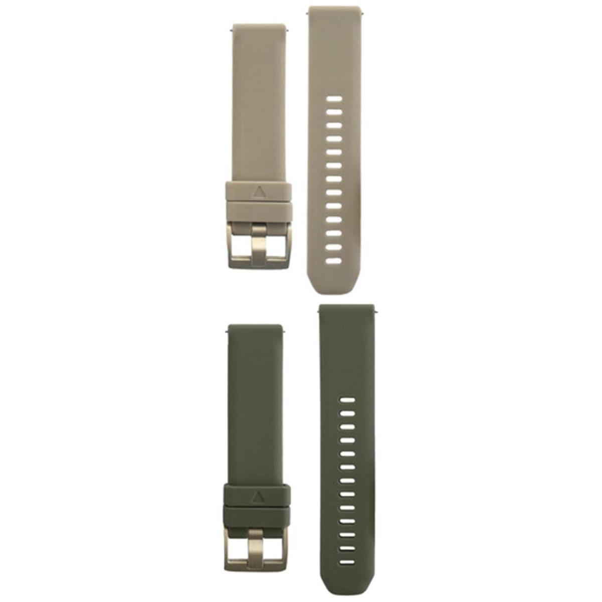 Smart Watch Bands, Soft Silicone Bracelet Sport Wristband Strap Repairment for Huawei Watch 2/ Honour S1 Gray+Green
