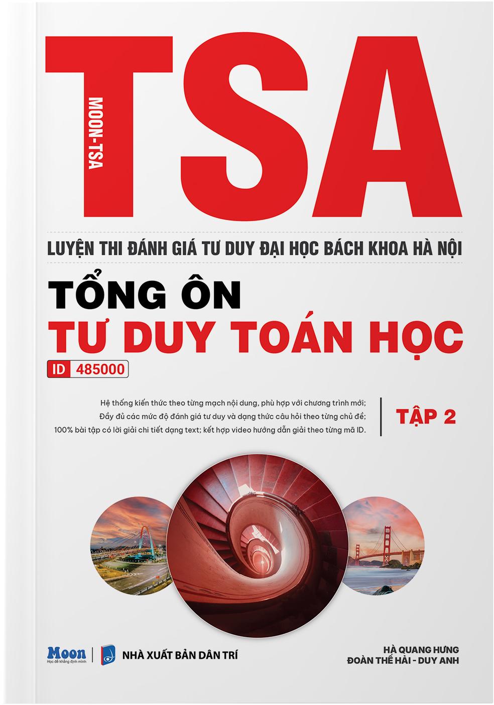 Sách - TSA - Luyện Thi Đánh Giá Tư Duy Đại Học Bách Khoa Hà Nội - Tổng Ôn Tư Duy Toán Học - Tập 2