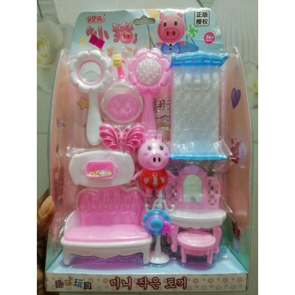 VỈ ĐỒ CHƠI HEO PEPPA 12 CHI TIẾT