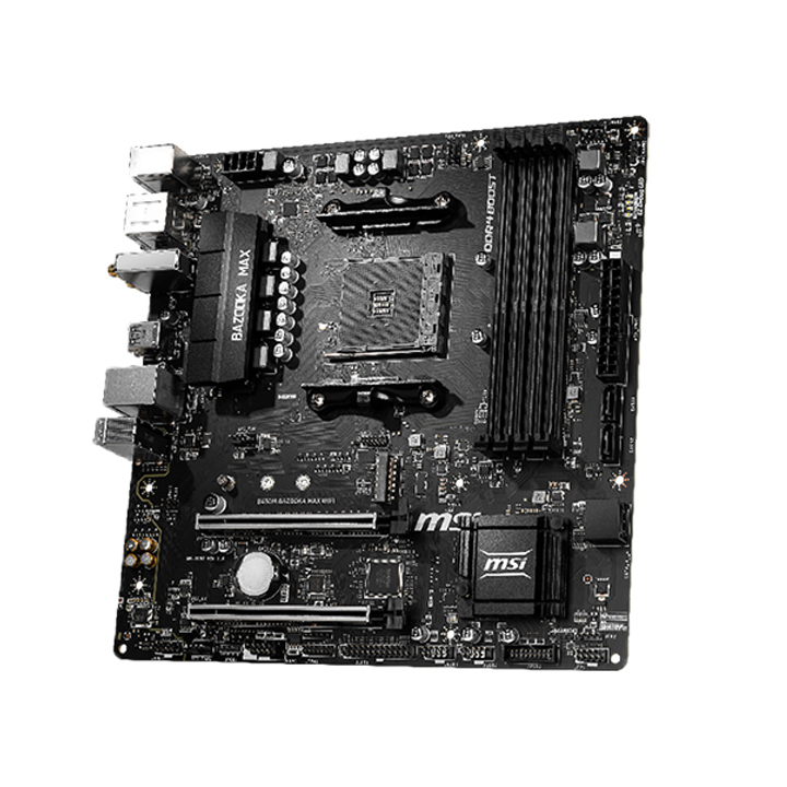 Mainboard MSI B450M BAZOOKA MAX WIFI - Hàng Chính Hãng