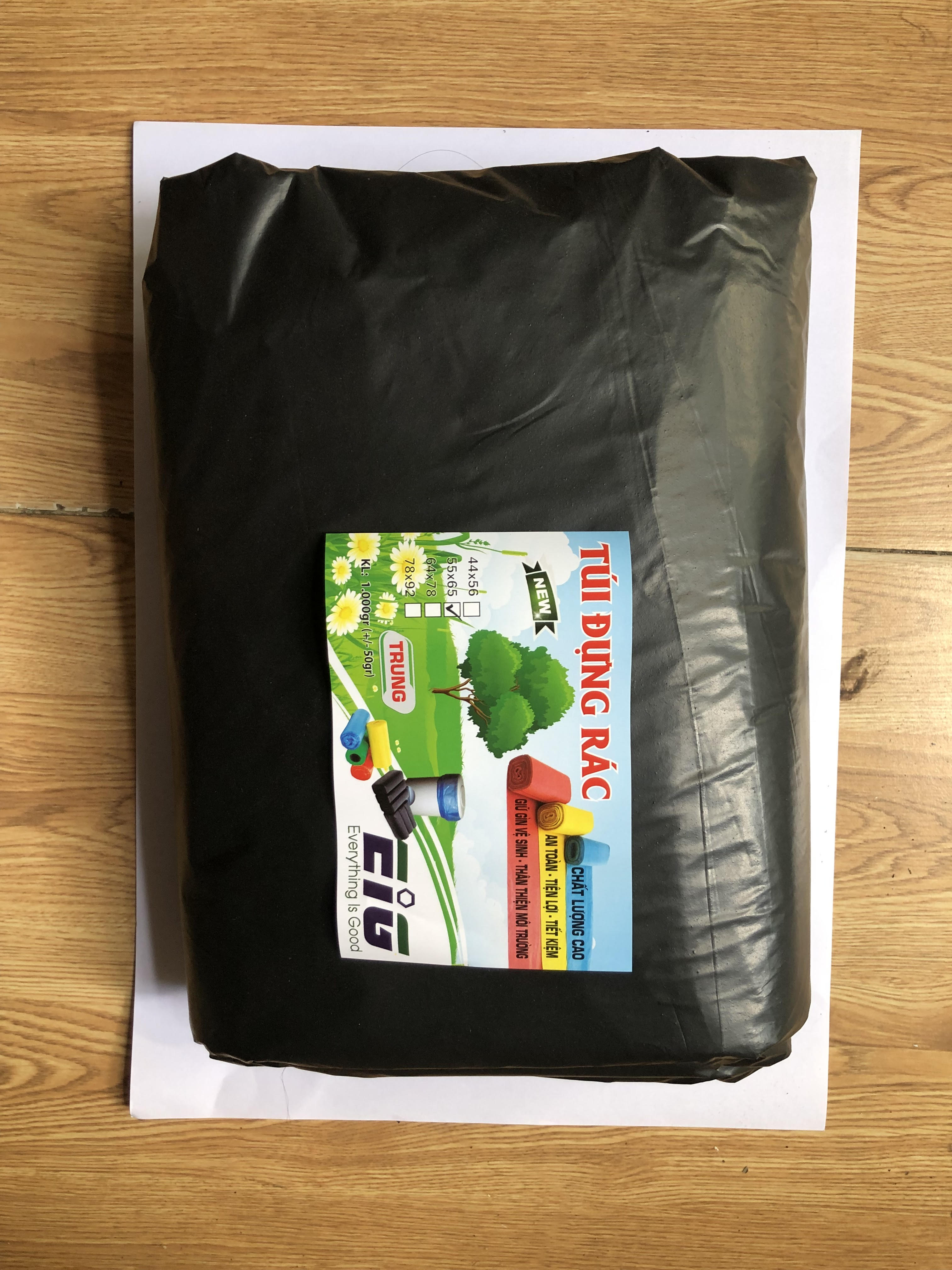 10kg túi đựng rác công nghiệp thùng 240 lít size 120 x 150cm