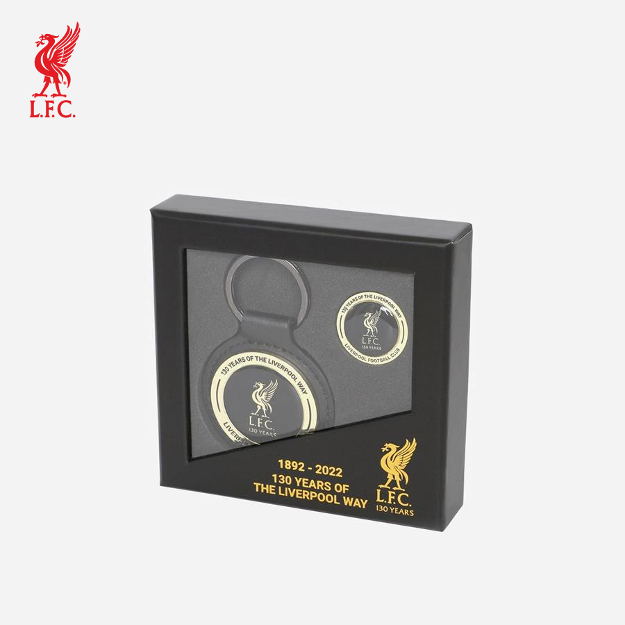 Bộ huy hiệu móc khóa unisex Lfc 130 Years B&amp;K - S22BD14