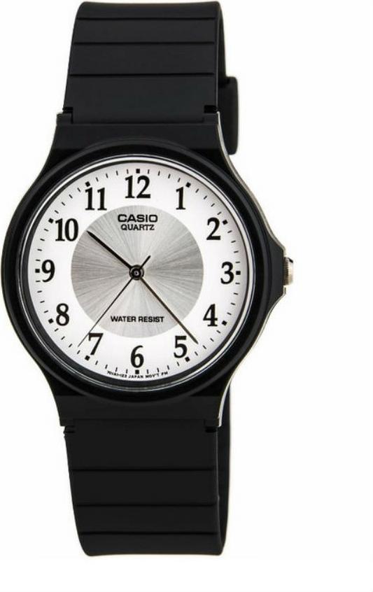 Đồng Hồ Nam Dây Nhựa Casio MQ-24-7B3LDF - Đen