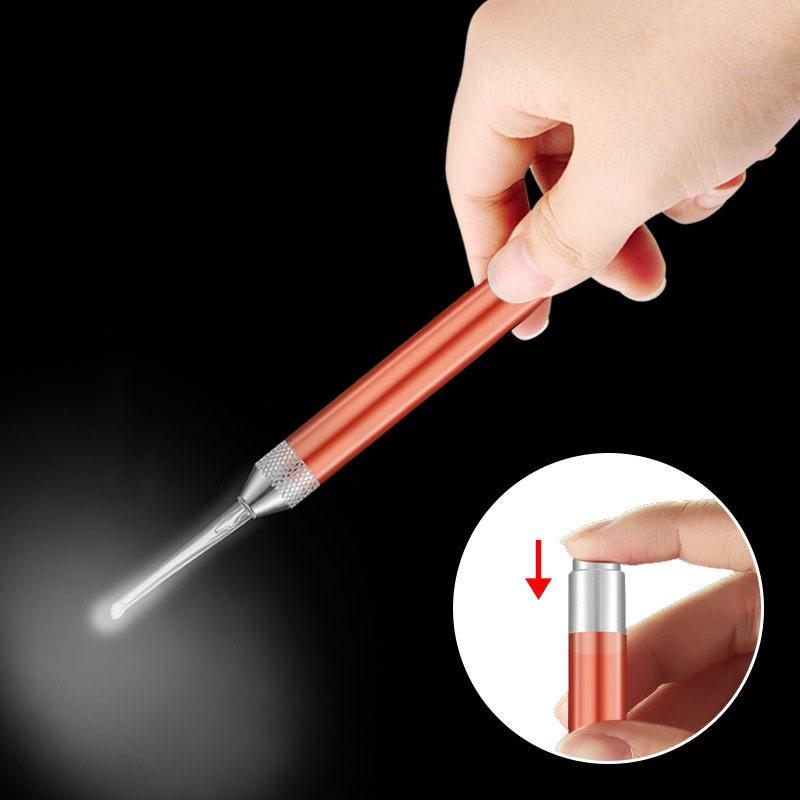 Ngoáy tai có đèn Cây lấy ráy tai có đèn soi cho bé