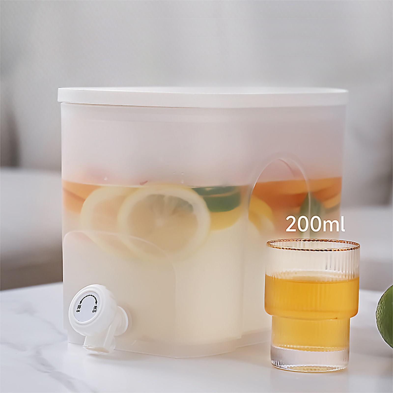 Summer Cold Water Jug Water Pitcher with Faucet Cold Kettle for