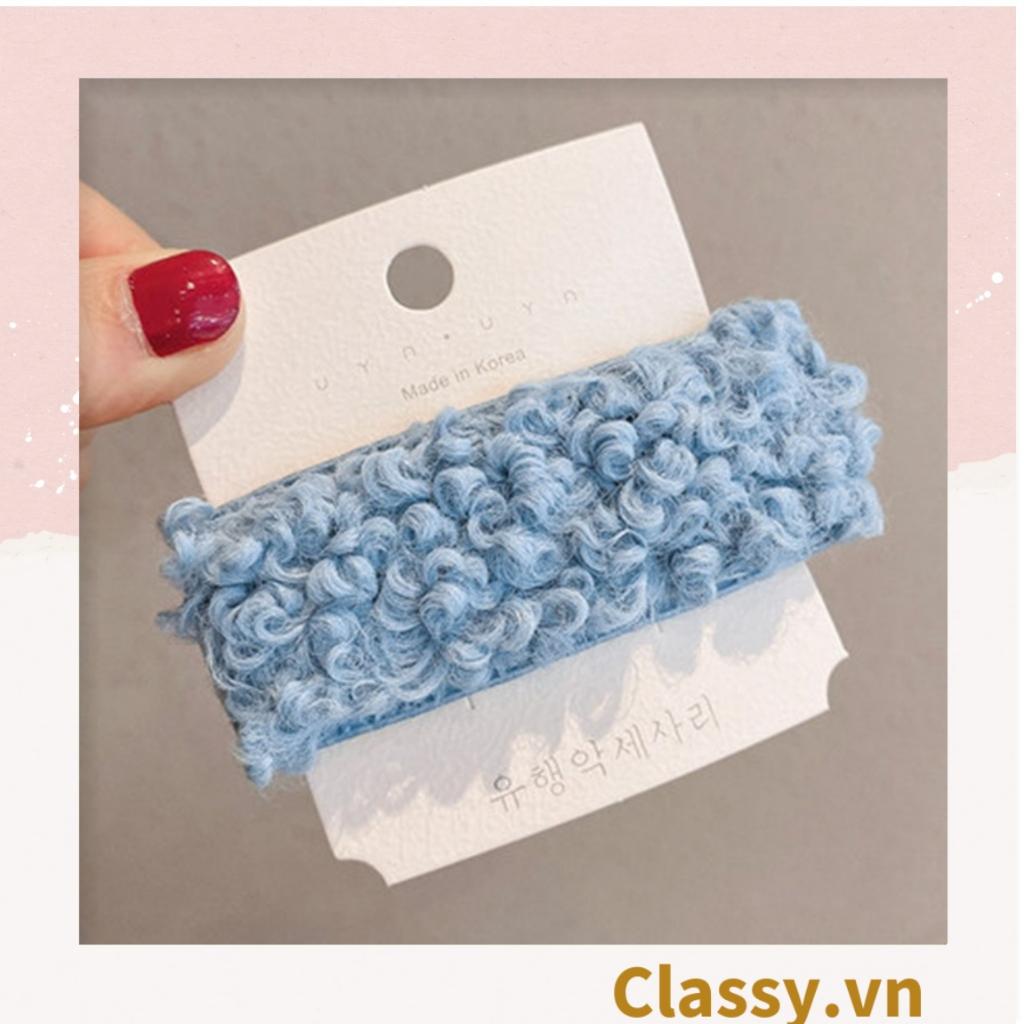 Kẹp tóc Classy mái bảng lớn nhiều màu phong cách hàn quốc PK1629
