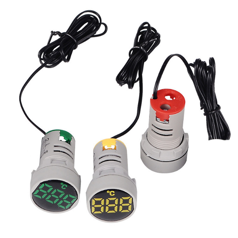 Đèn Báo Cảm Biến Nhiệt Độ Tủ Điện Phi 22 T22-AC
