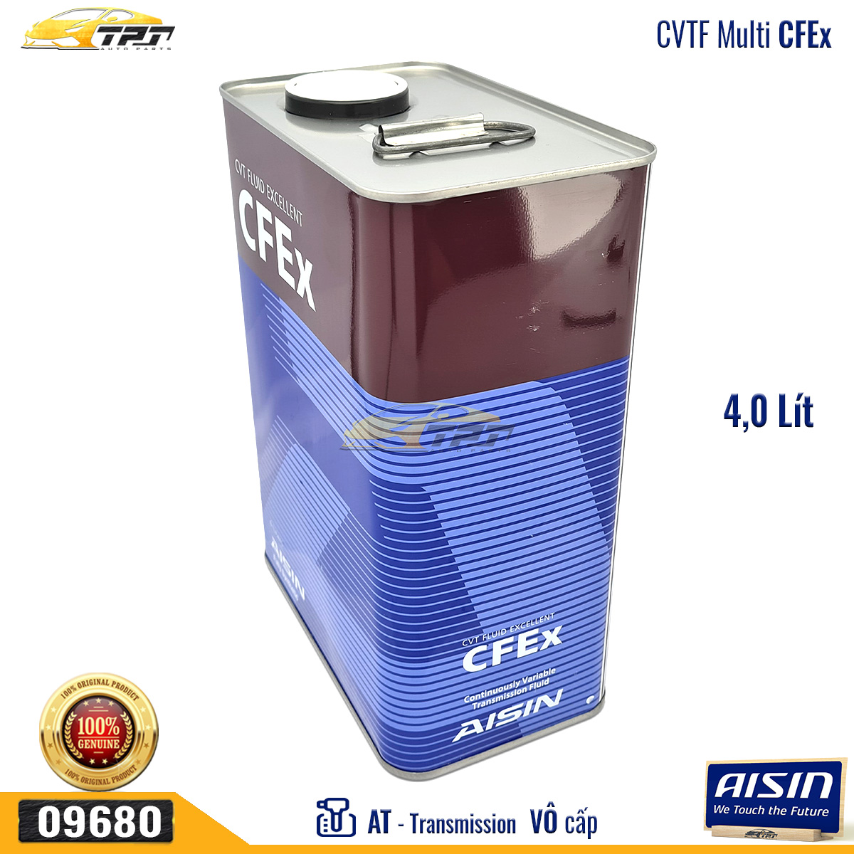 CFEx Nhớt Hộp Số Tự Động Vô Cấp CVTF Multi (4 Lít) AISIN - Japan