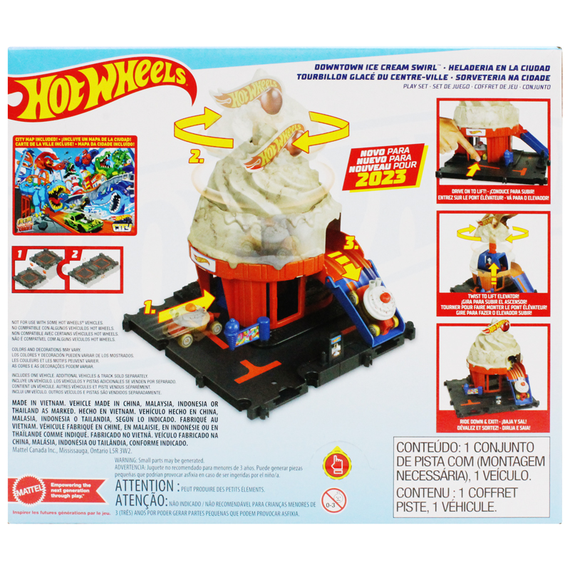 HW Tiệm Bán Kem - Hot Wheels City HKX38/HDR24